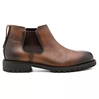 Bota Tratorada Masculina Cognac - Veromoc
