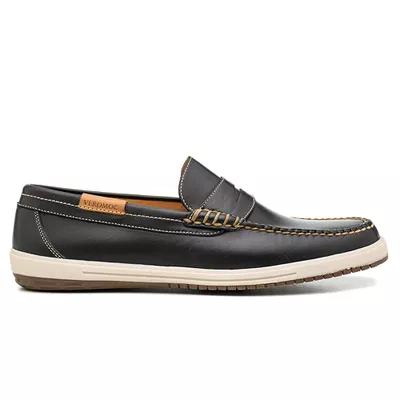 Mocassim Slip On Black VM272