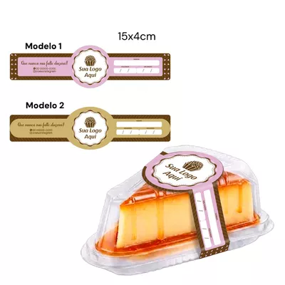 140 Lacres Sabor e Validade 4x15cm
