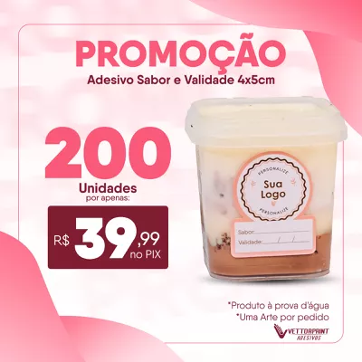 Rótulos Sabor e Validade