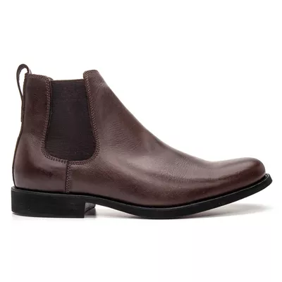 BOTA CHELSEA ANATÔMICA IMPERMEABILIZADA CAFÉ - COUROWEST