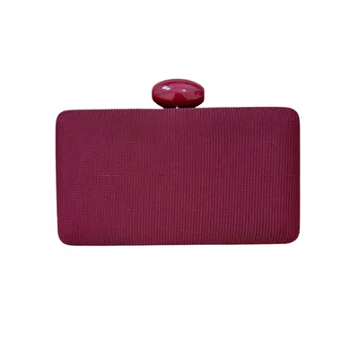 Clutch Raisa - Vinho - DONNA LELLA