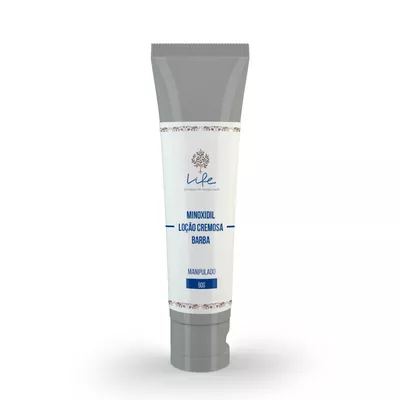 MINOXIDIL 5% LOÇÃO CREMOSA PARA BARBA - 60ML