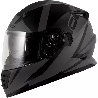 Capacete Norisk Ff302 Ridic - Preto Cinza Moto One