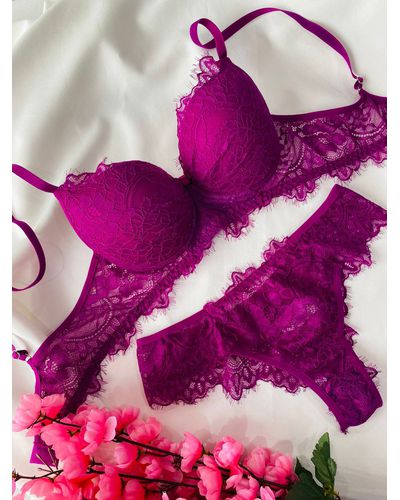 Conjunto Patrícia - Fúcsia - DONA DE MIM (@donaademimstore)
