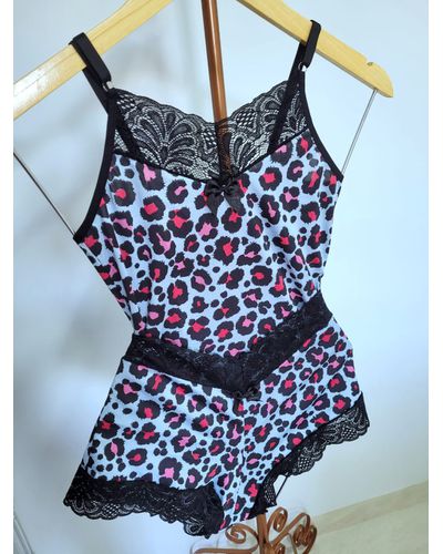 Baby Doll - Animal Print Preto - DONA DE MIM (@donaademimstore)