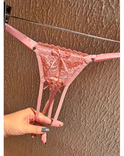 Calcinha Secretária - Rosa Salmão - DONA DE MIM (@donaademimstore)