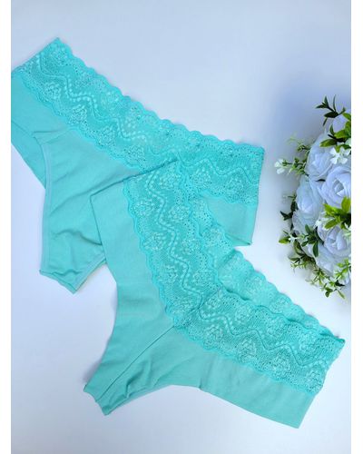 Calcinha Pala Alta 100% Algodão - Verde - DONA DE MIM (@donaademimstore)
