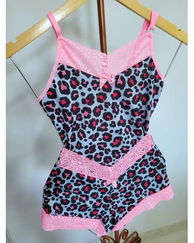 Baby Doll - Animal Print Rosa - DONA DE MIM (@donaademimstore)