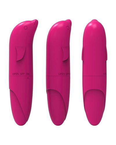 Vibrador Liso Ponto G Golfinho - Pink - DONA DE MIM (@donaademimstore)