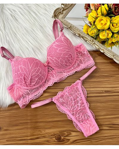 Conjunto Luna - Rosa Pantera - DONA DE MIM (@donaademimstore)