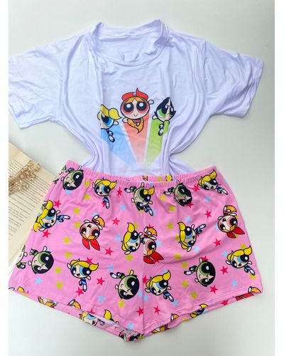 Pijama Personagem - Super Poderosas - DONA DE MIM (@donaademimstore)