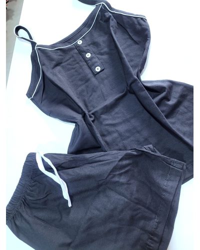 Pijama de Algodão - Preto - DONA DE MIM (@donaademimstore)