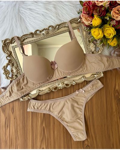 Conjunto Básico - Nude - DONA DE MIM (@donaademimstore)