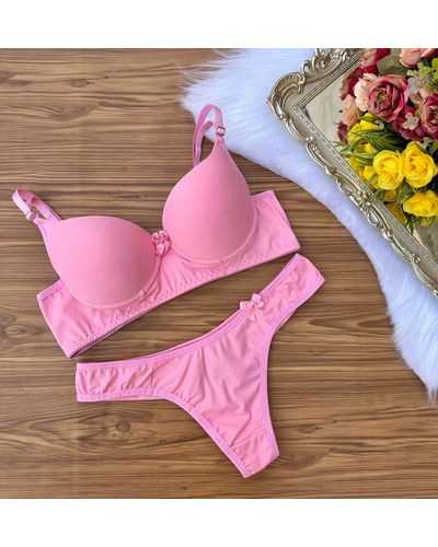 Conjunto Básico - Rosa Bebê - DONA DE MIM (@donaademimstore)