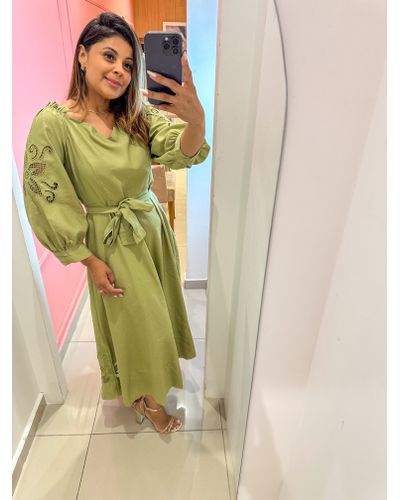 Vestido Talita Verde - DONNA PIMENTA CLOSET