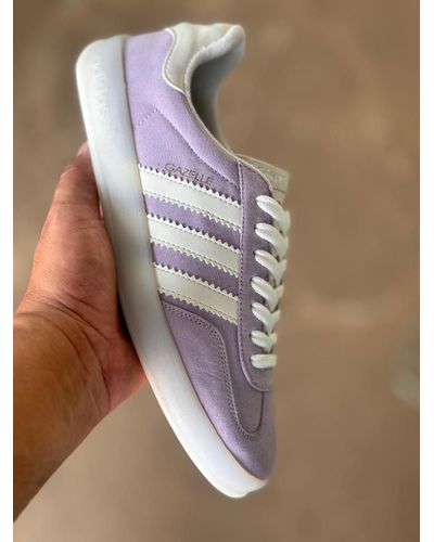 Tenis Gazelle Lilas sola branca - ENTRE COMADRES