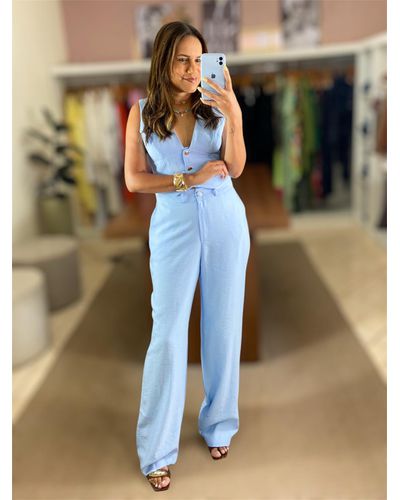 Conjunto Cibele Azul - ENTRE COMADRES