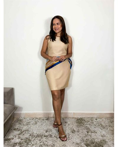 Vestido Elegance Bege - ENTRE COMADRES
