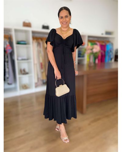 Vestido Fernanda Preto - ENTRE COMADRES