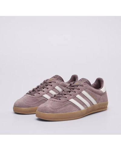 Tenis Gazelle lilas sola marrom - ENTRE COMADRES