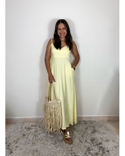 Vestido Maria Amarelo - ENTRE COMADRES