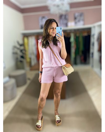 Conjunto Tricot Mari Rosa - ENTRE COMADRES