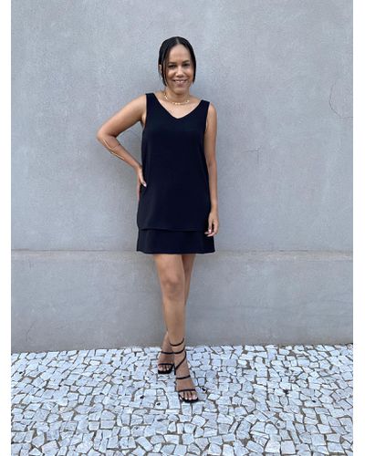 Vestido Catarina Preto - ENTRE COMADRES