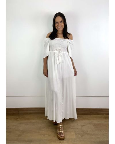 Vestido Thaise Branco - ENTRE COMADRES