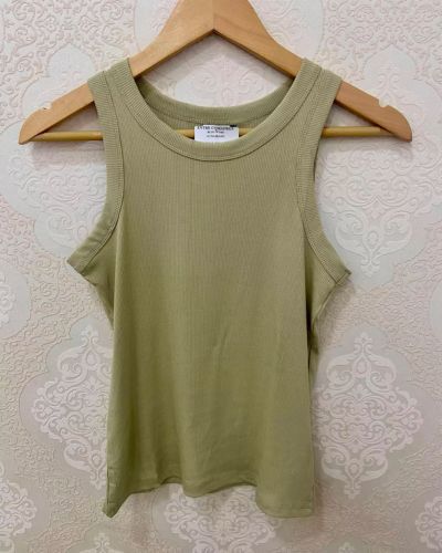 Blusa Regata Verde Claro - ENTRE COMADRES