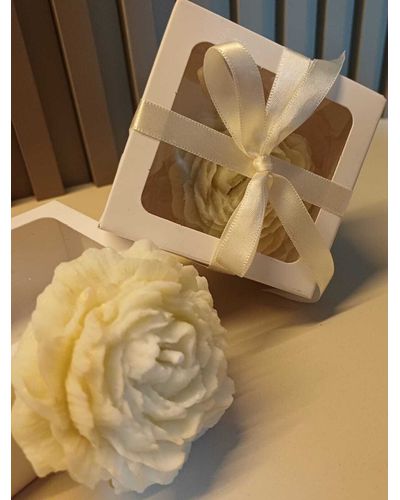 Vela Flor Peônia 50g - ILUMINAR VELAS & AROMAS