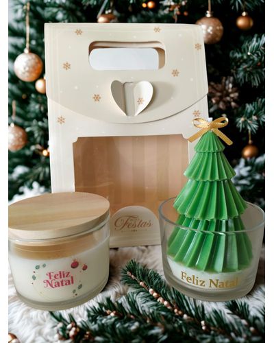 Kit Natal - Vela Edição Especial 90g (Limão Sicili... - ILUMINAR VELAS & AROMAS