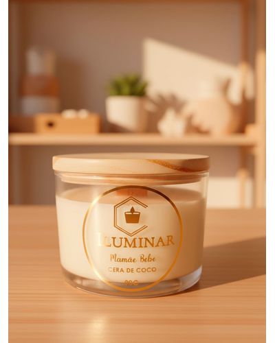 Vela Mamãe Bebê 90g - ILUMINAR VELAS & AROMAS