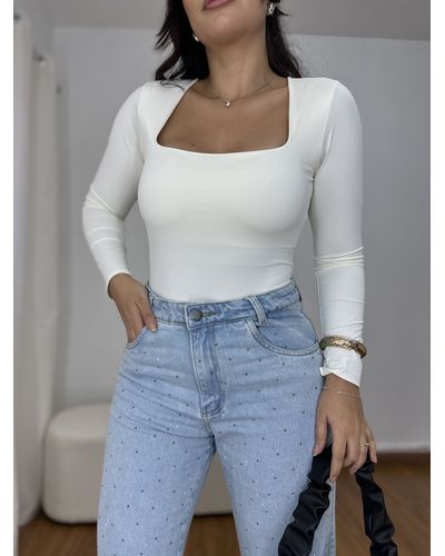 Body Feminino Poliamida Liz Off
