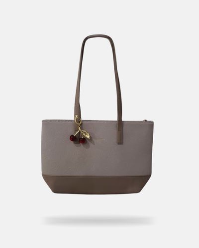 Bolsa Trançada Luna - Cimento - Pé Relax Calçados Confortáveis