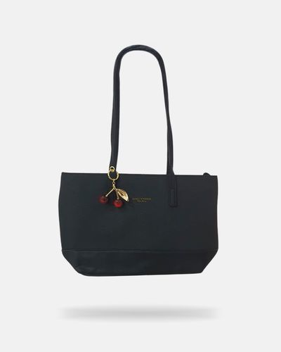Bolsa Trançada Luna - Preta - Pé Relax Calçados Confortáveis