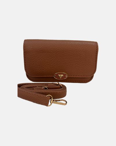 Bolsa Estruturada Pequena - Café - Pé Relax Sapatos Confortáveis