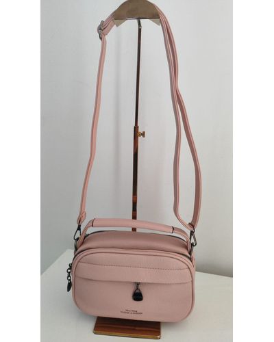Bolsa Transversal Media - Rose - Pé Relax Calçados Confortáveis