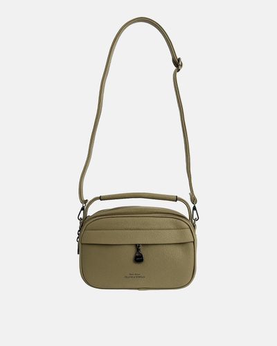 Bolsa Transversal Media - Verde - Pé Relax Calçados Confortáveis