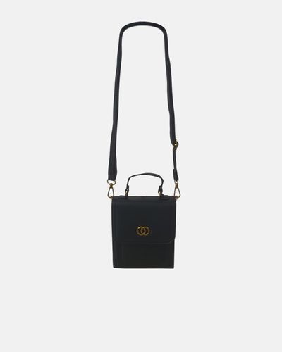 Bolsa Porta-Celular Mari - Preta - Pé Relax Calçados Confortáveis