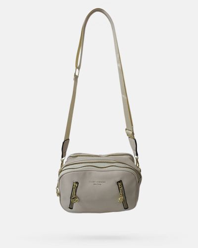Bolsa Transversal Luana - Off White - Pé Relax Calçados Confortáveis