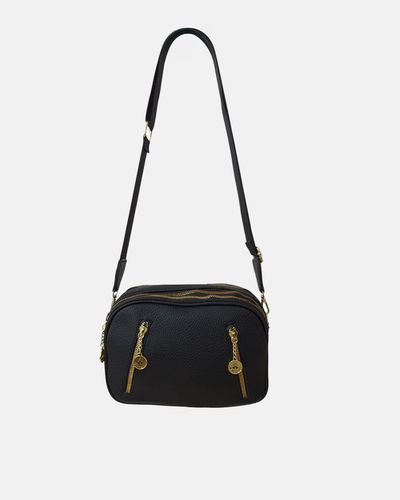 Bolsa Transversal Luana - Black - Pé Relax Calçados Confortáveis