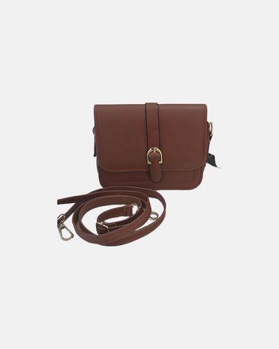 Bolsa Estruturada Pequena - Marrom - Pé Relax Sapatos Confortáveis