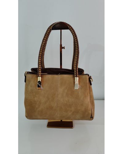 Bolsa Baú Celina - Aplicot - Pé Relax Calçados Confortáveis