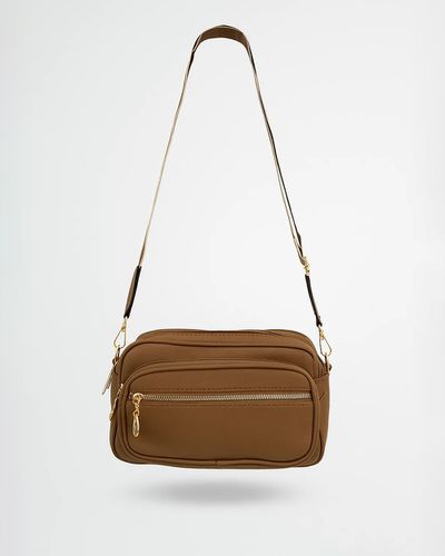 Bolsa Tiracolo Feminina Heloisa - Khaki - Pé Relax Calçados Confortáveis