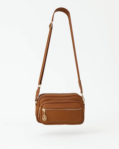 Bolsa Tiracolo Feminina - Marrons - Pé Relax Calçados Confortáveis