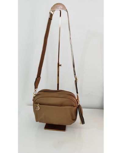 Bolsa Transversal Gisele - Khaki - Pé Relax Calçados Confortáveis