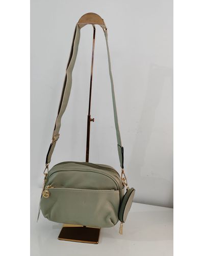 Bolsa Transversal Gisele - Verde - Pé Relax Calçados Confortáveis