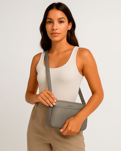 Bolsa Feminina - Ascient Silver - Pé Relax Sapatos Confortáveis
