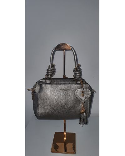 Bolsa De Mão Regina - Prata - Pé Relax Calçados Confortáveis